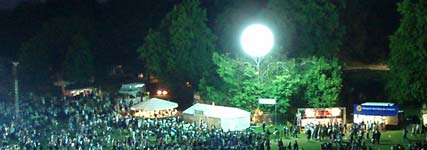 Event Lighting at Leeds Castle